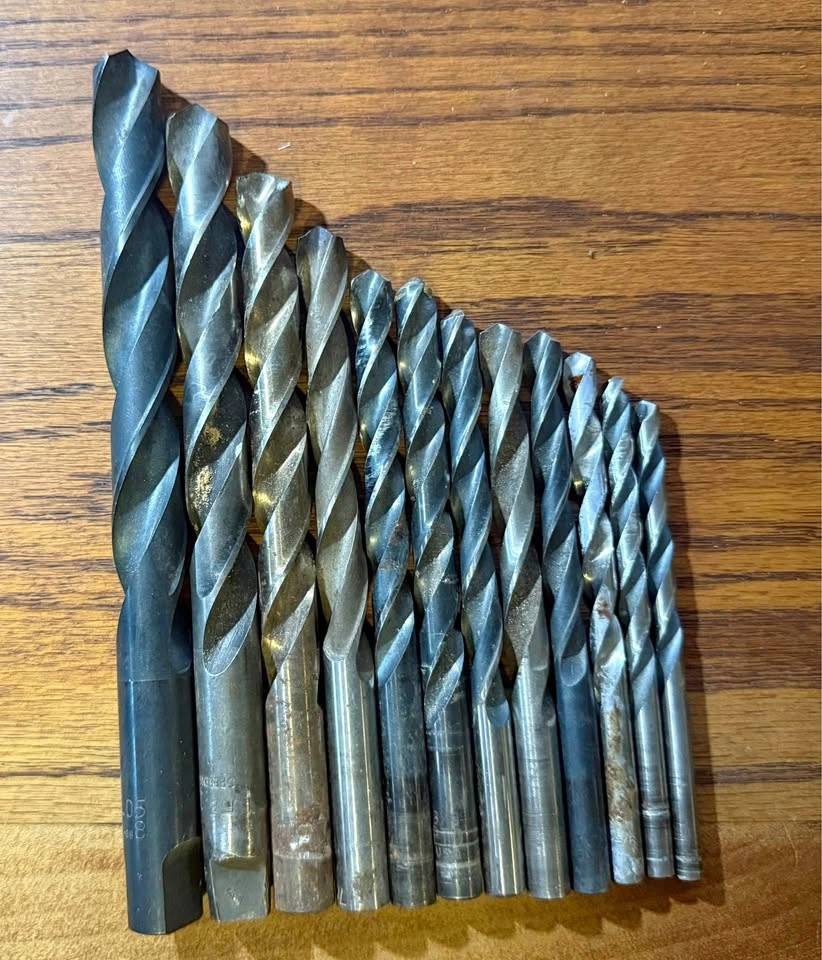 HSS Drill Bits, Set of 12