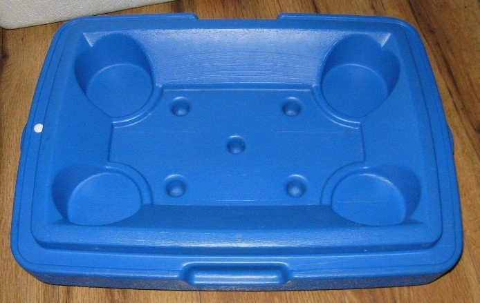Vintage Coleman Cooler with Tray in Lid - photo 4