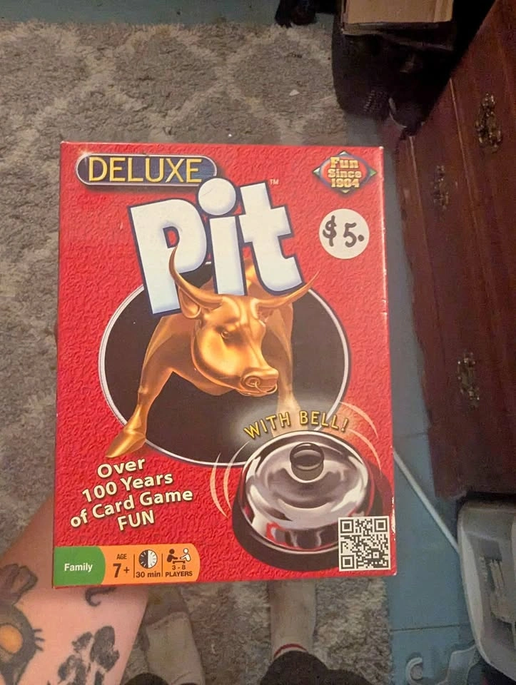 Basic AF Party Game and Deluxe Pit Card Game