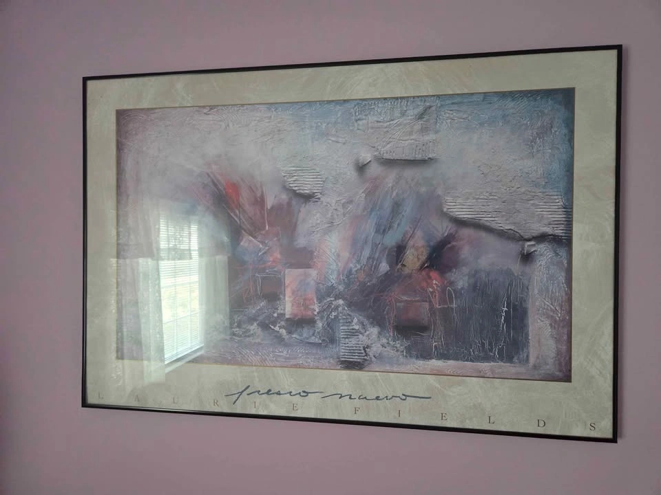Framed Abstract Art by Laurie Fields - photo 3