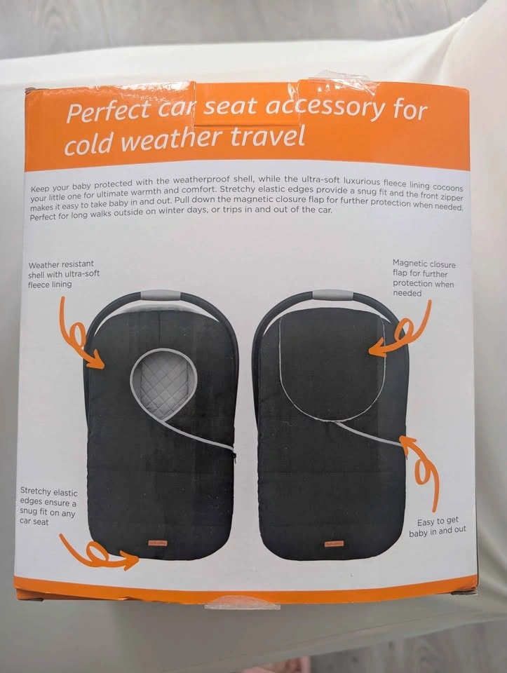 baby winter car seat cover - photo 2
