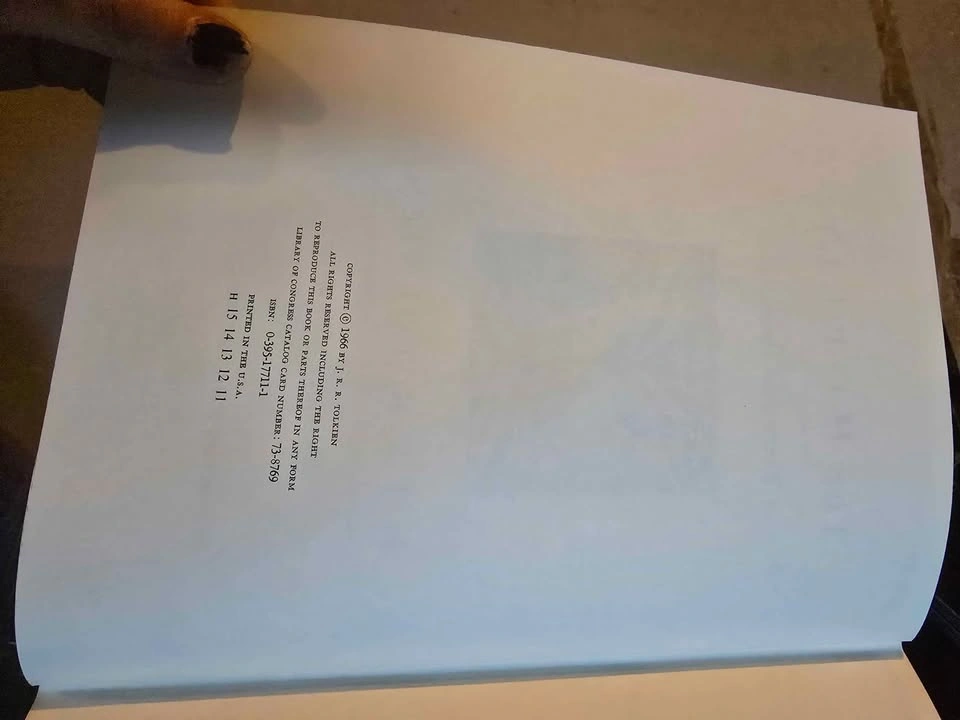 1966 The Hobbit Collectors Edition By Tolkien - photo 2