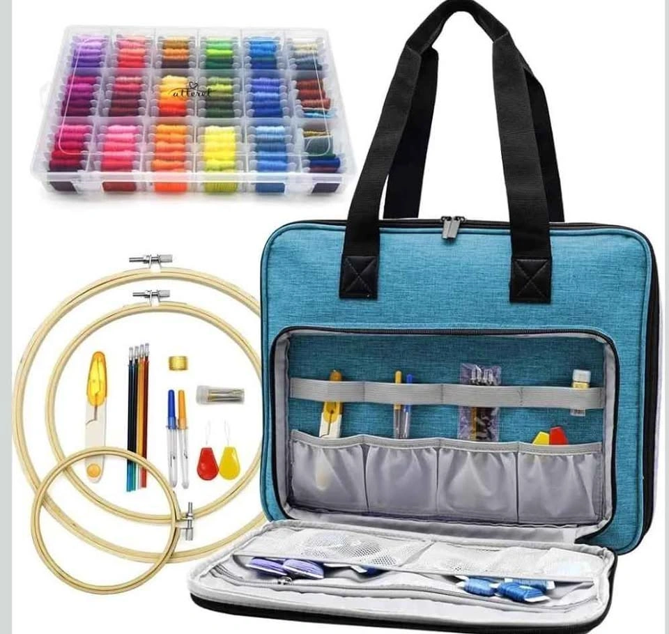 Beginners embroidery & cross stitch kit - photo 2