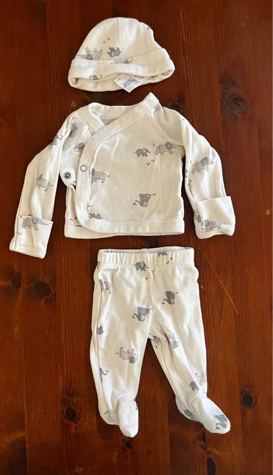 Preemie Baby Boy Clothing Bundle – 16 Pieces - photo 2