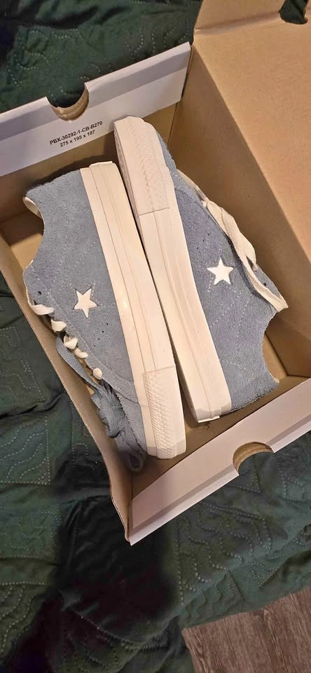 Blue Suede One Star Converse