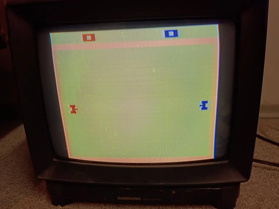 Hyperkin Retron 77 Console and Samsung 13" CRT TV - photo 2