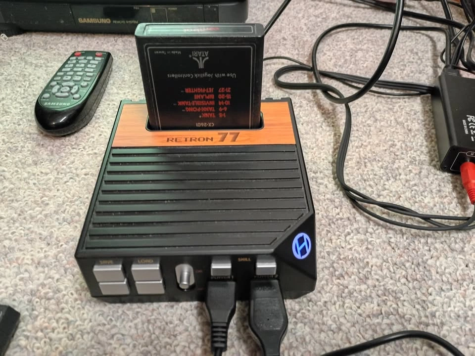 Hyperkin Retron 77 Console and Samsung 13" CRT TV - photo 3