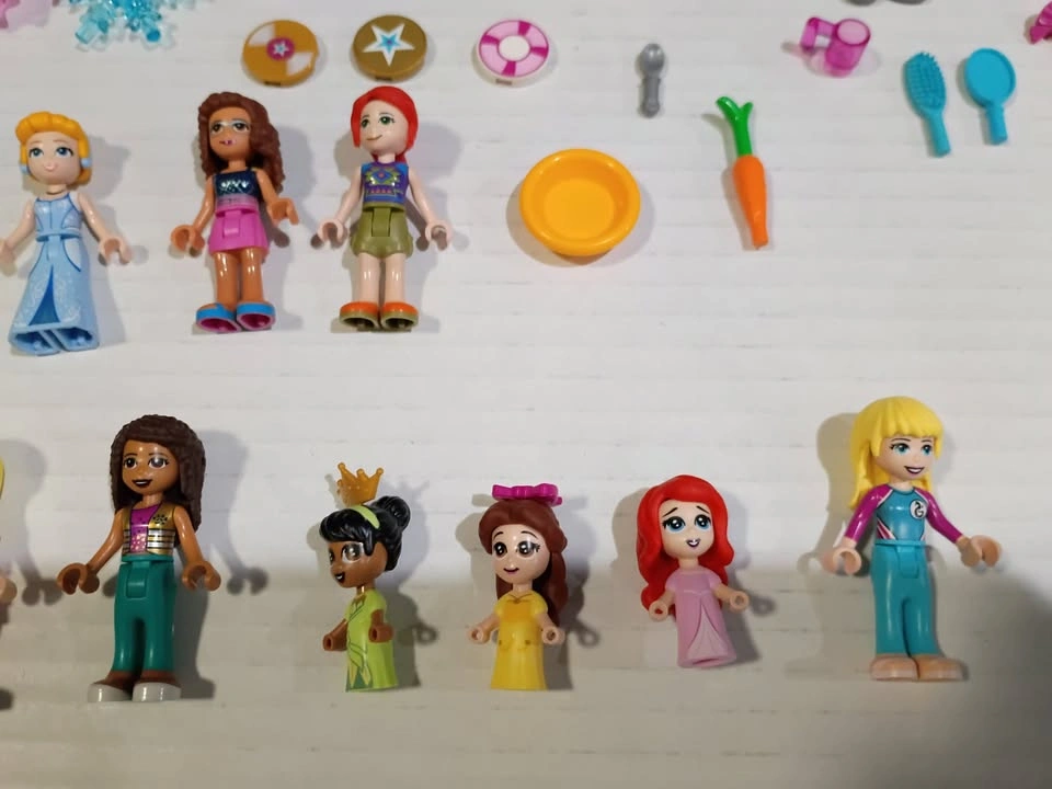 Lot of Lego Friends and Disney Minifigs Micro Dolls and Accessor - photo 3