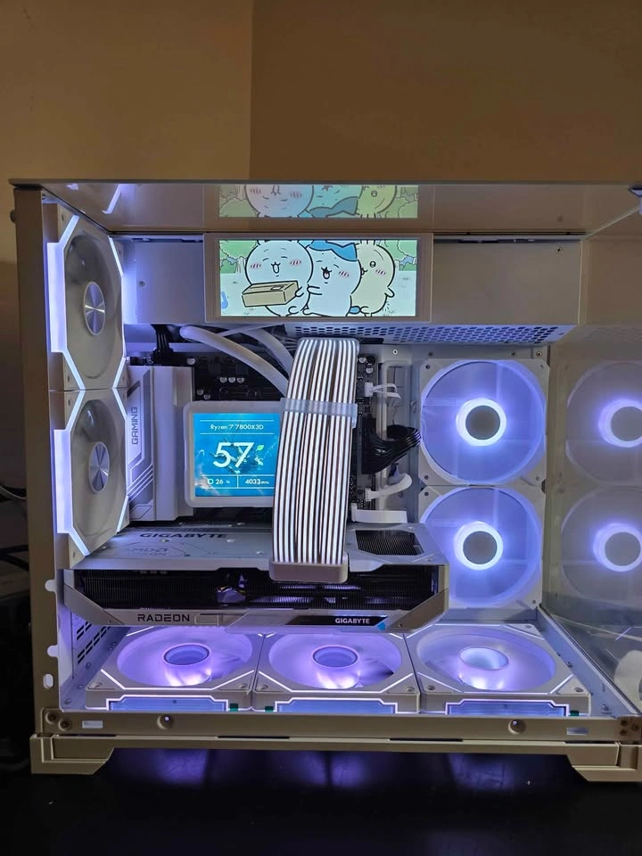 Brand new 4k gaming pc with 7800x3d and 9070xt - photo 2