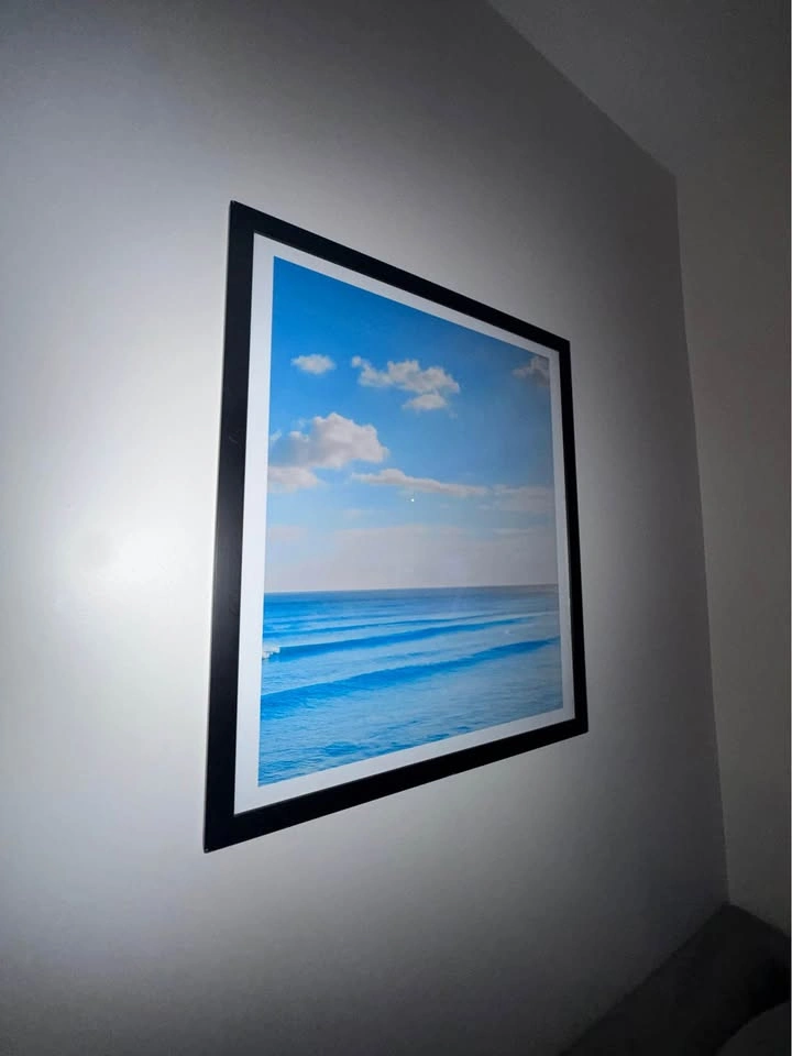 Set of 2 Black Metal Picture Frames – 27” x 31” Each - photo 4