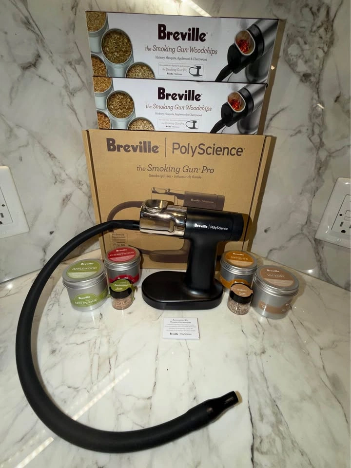 Breville PolyScience Smoking Gun Pro + 2 Woodchip Kits - photo 3
