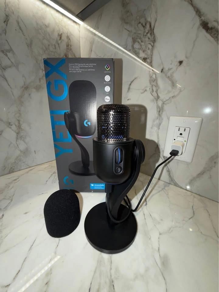 Logitech G Yeti GX RGB Gaming Microphone — Like New in Box - photo 3
