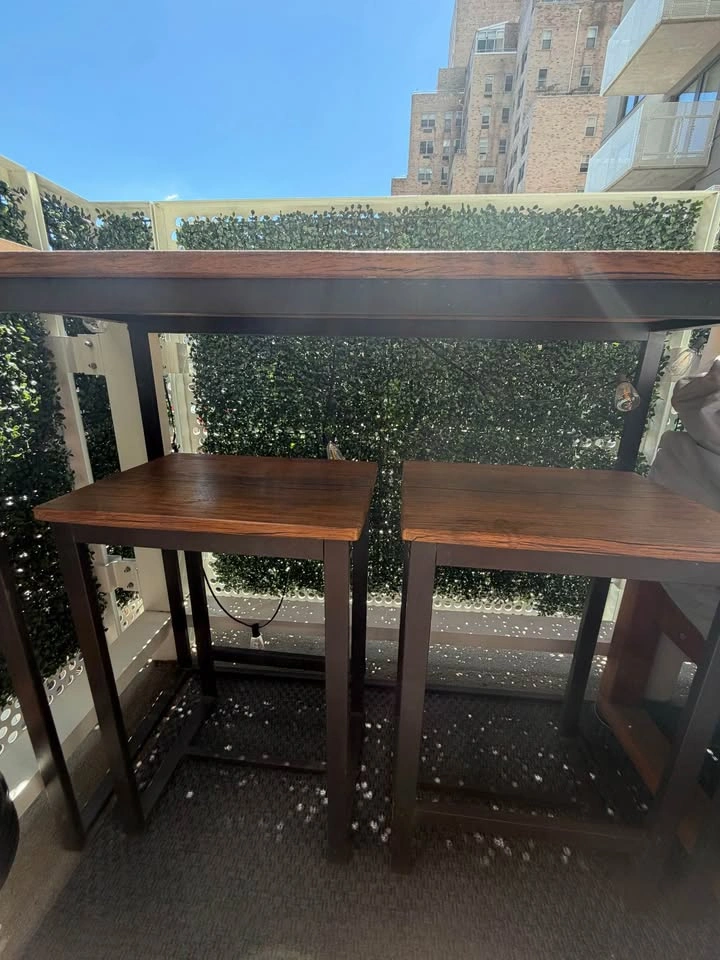 Patio Furniture Bundle – Loveseat, High Top Table, Rug & More - photo 4