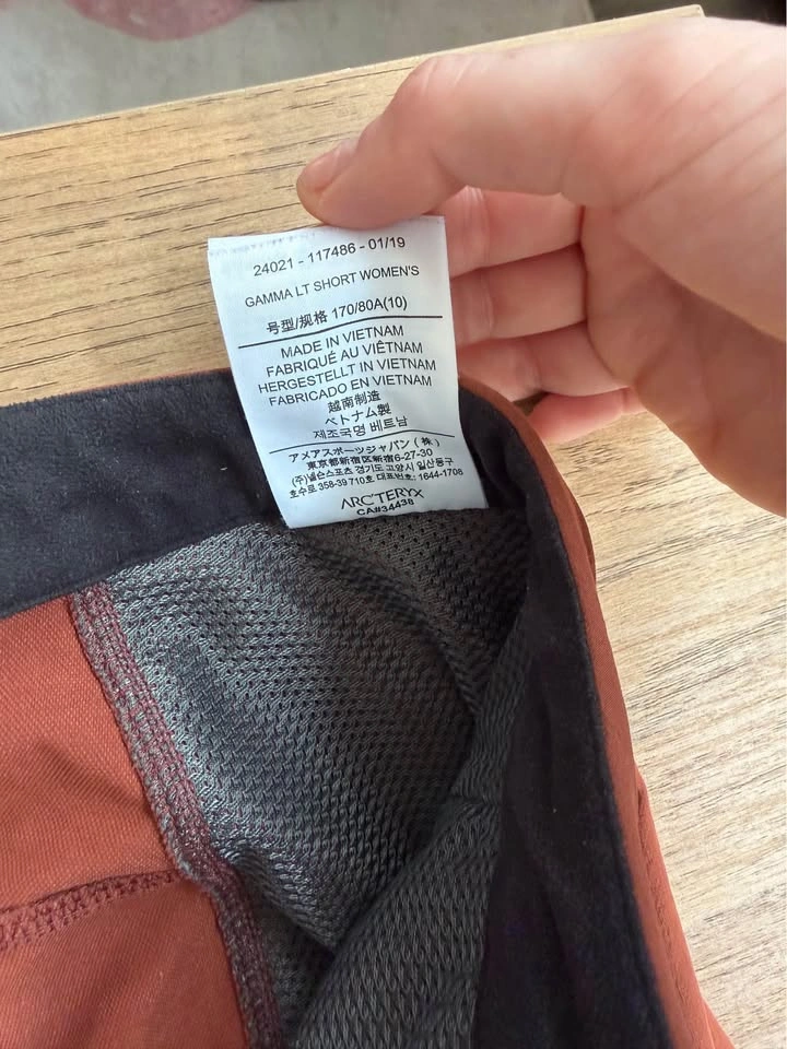 Arc’teryx Gamma LT shorts Redox color - photo 4