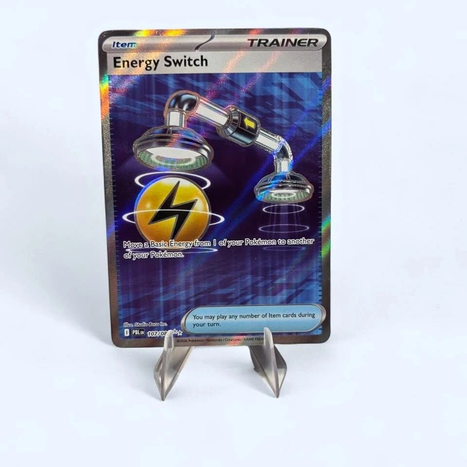 Energy Switch Ultra Rare Full Art from Pokemon Pitch Black