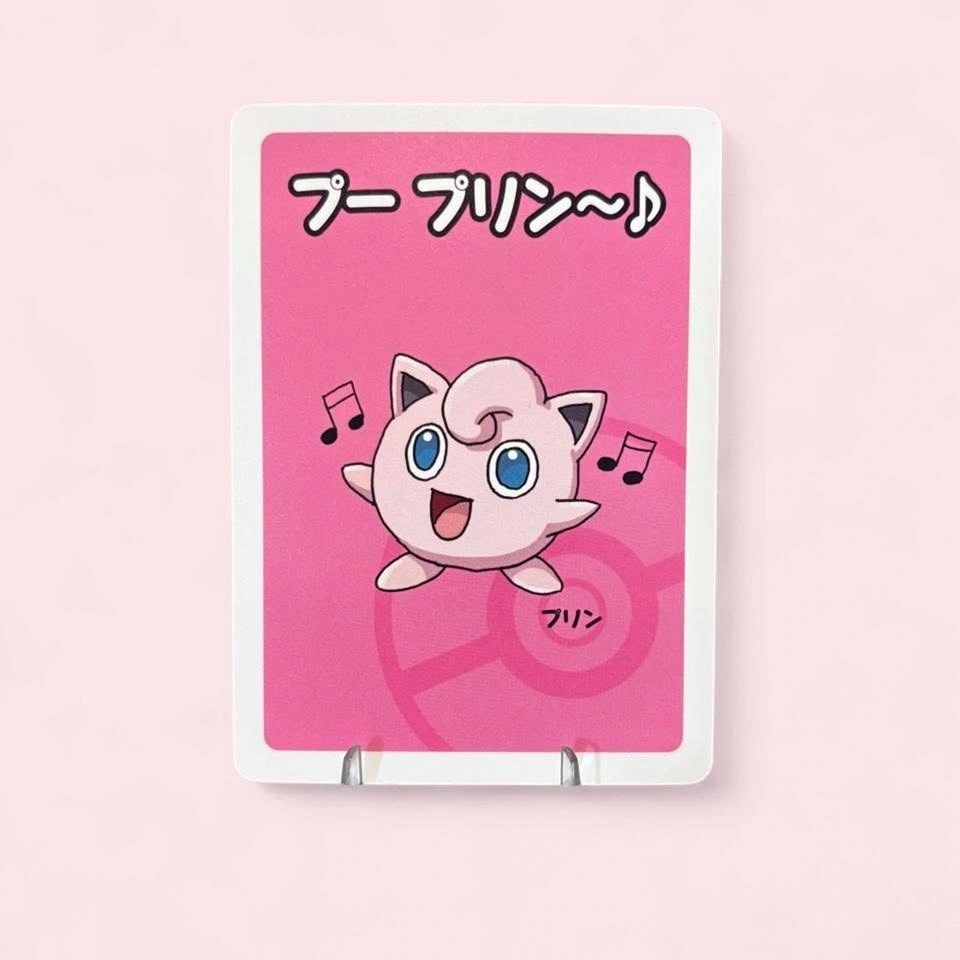 Jigglypuff Old Maid Pokemon Card - Center Exclusive