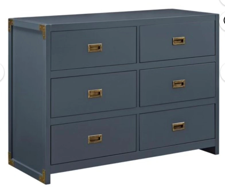 Indigo Blue 6 Drawer Dresser - photo 3
