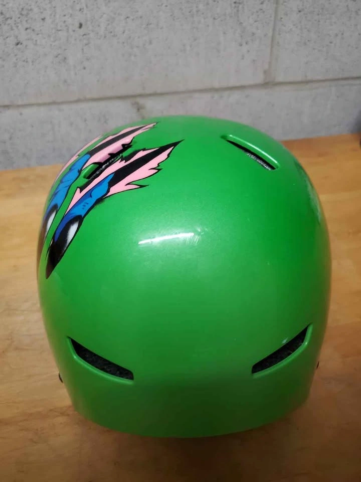 Bell Green Kids Helmet w Claw Mark Design Bike Skate Scooter - photo 2