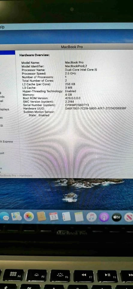 Apple MacBook Pro 13-inch (Mid 2012) i5 2.5GHz 4GB RAM 500GB HDD