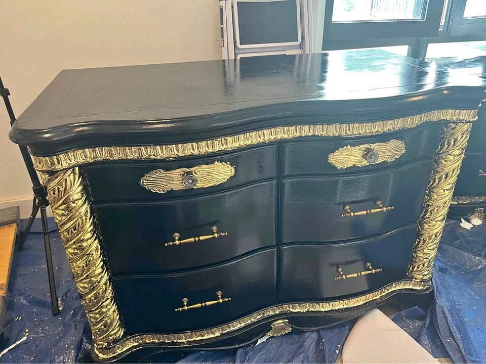 3 piece refurbished antique furniture