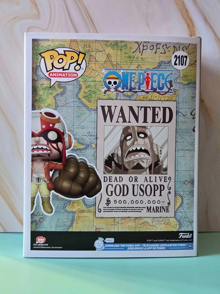 Funko Pop! One Piece - God Usopp Wanted Poster #2107 - photo 3