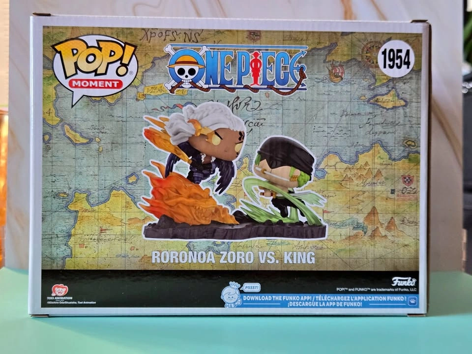 Funko Pop! Moment: One Piece - Roronoa Zoro vs. King #1954
