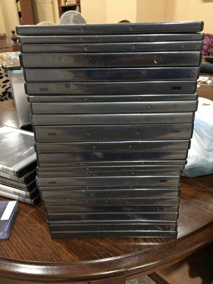 Lot of 24 DVD Cases - $15 OBO