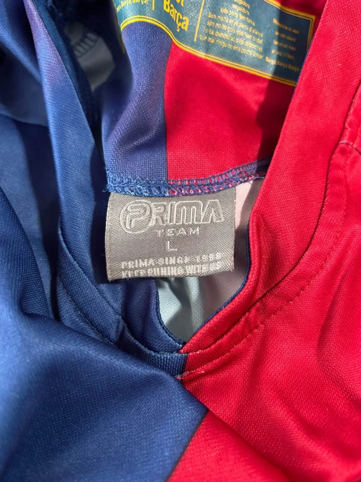 Kids Large Messi Barcelona Jersey and Shorts - photo 4