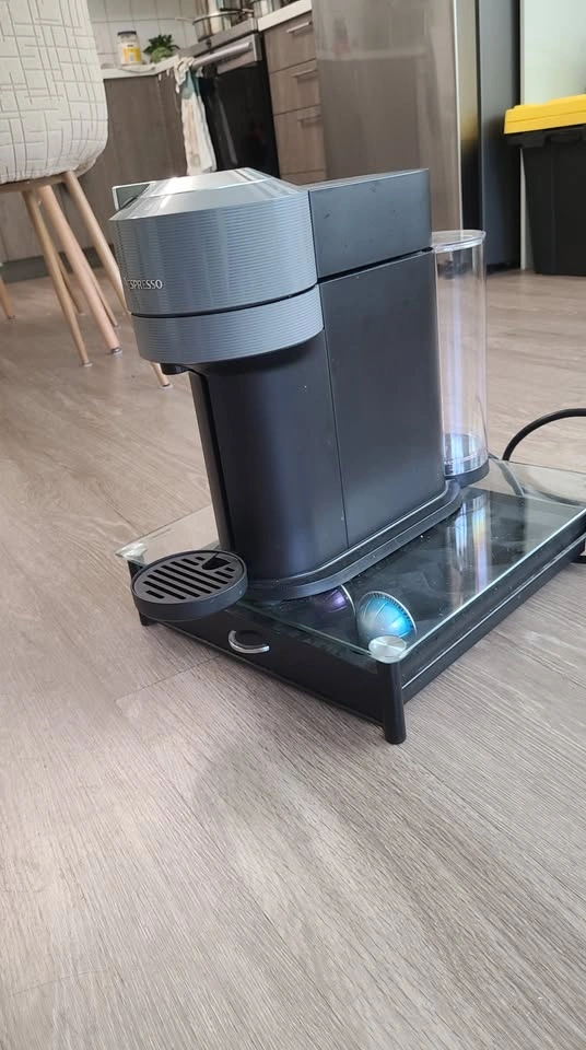 Nespresso Coffee Machine with Coffee Pod Storage Stand - photo 2