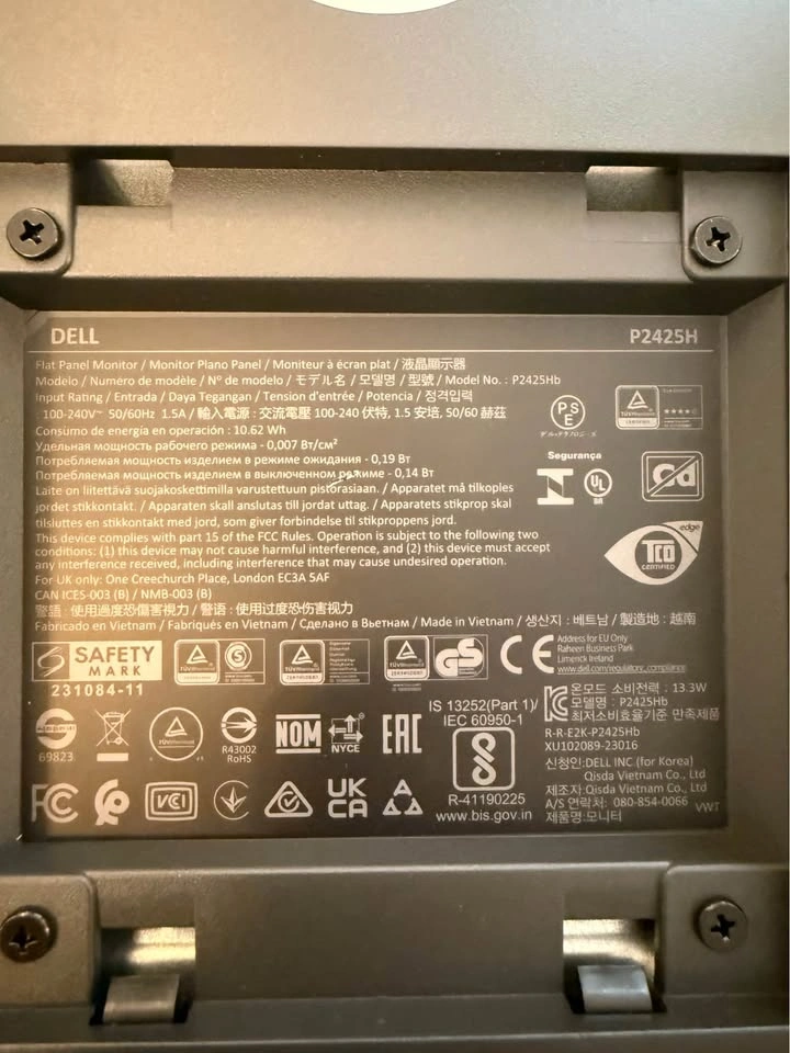 Dell 21.5” P2425H Monitor - photo 3
