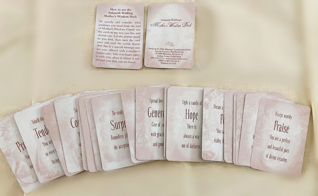 Mother's Wisdom: 40 Card Deck by Sulamith Wulfing - 2004 - photo 5