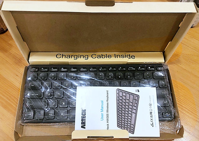 Arteck HW305 universal 2.4G USB wireless keyboard- new - photo 3