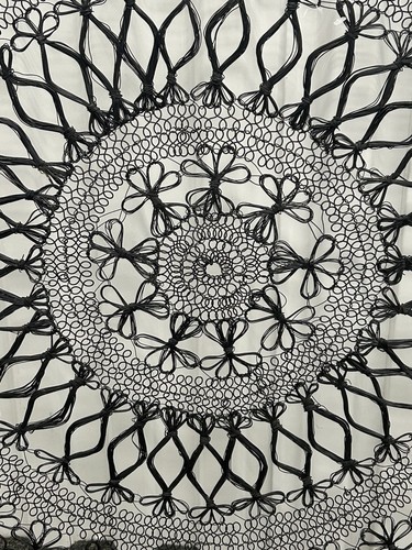 Intricate Circle Large Metal Wall Art Abstract Mandala Decor - photo 2