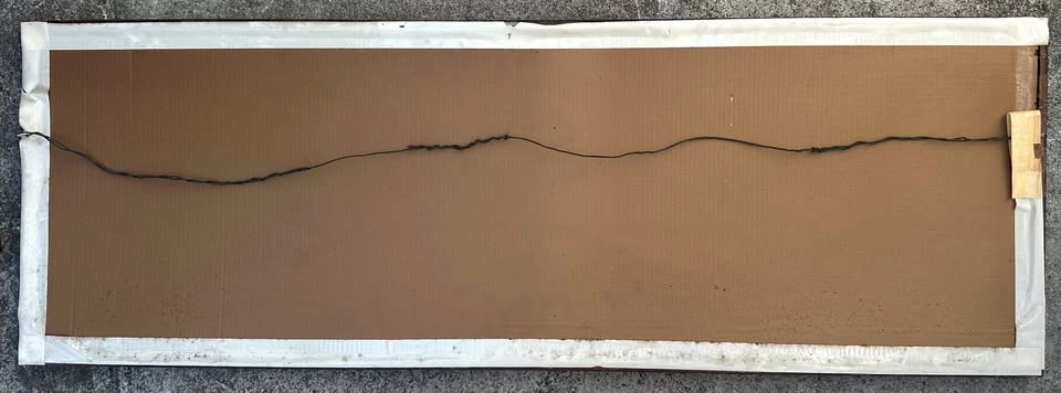 Vintage Mid Century Modern Carlo Matador Painting 21x61 - photo 2