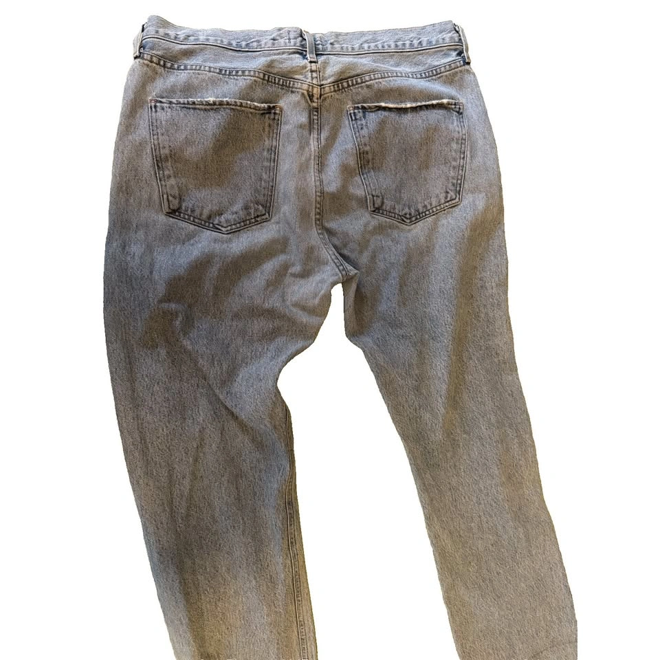 AGOLDE Cherie High Rise Straight Jeans Merit Wash Size 32 - photo 2