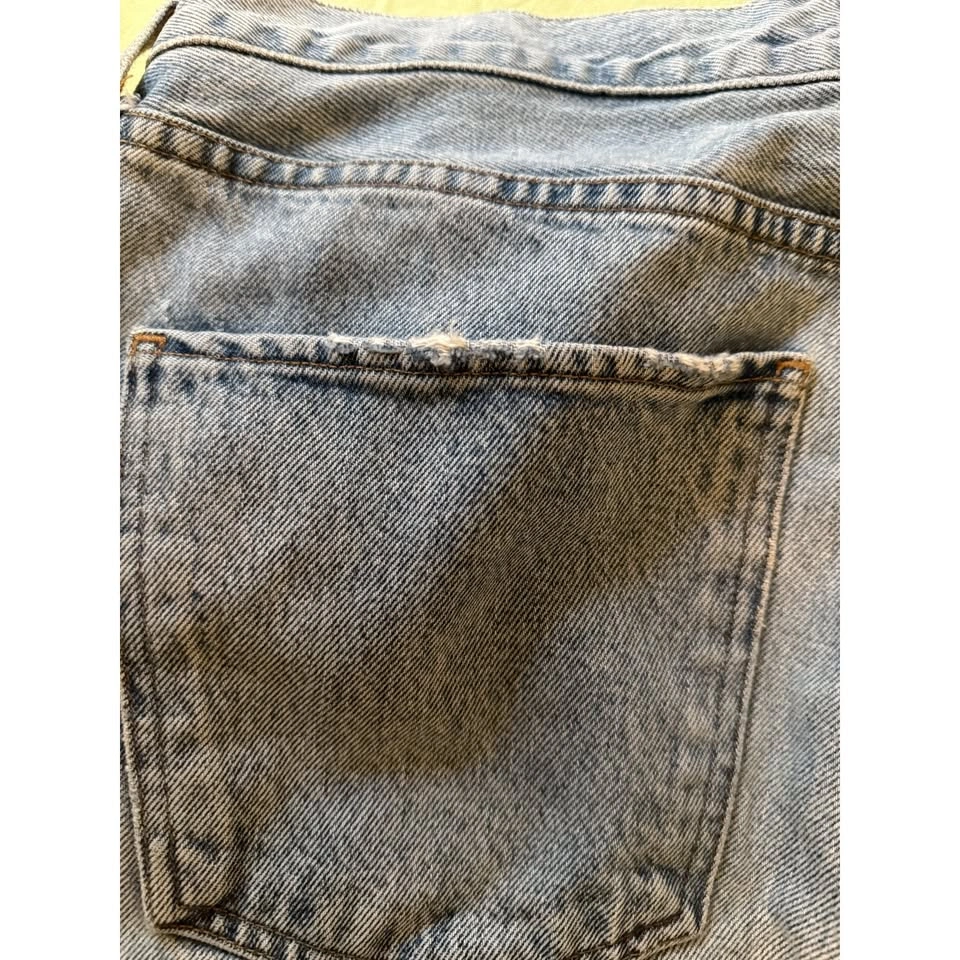 AGOLDE Cherie High Rise Straight Jeans Merit Wash Size 32 - photo 5