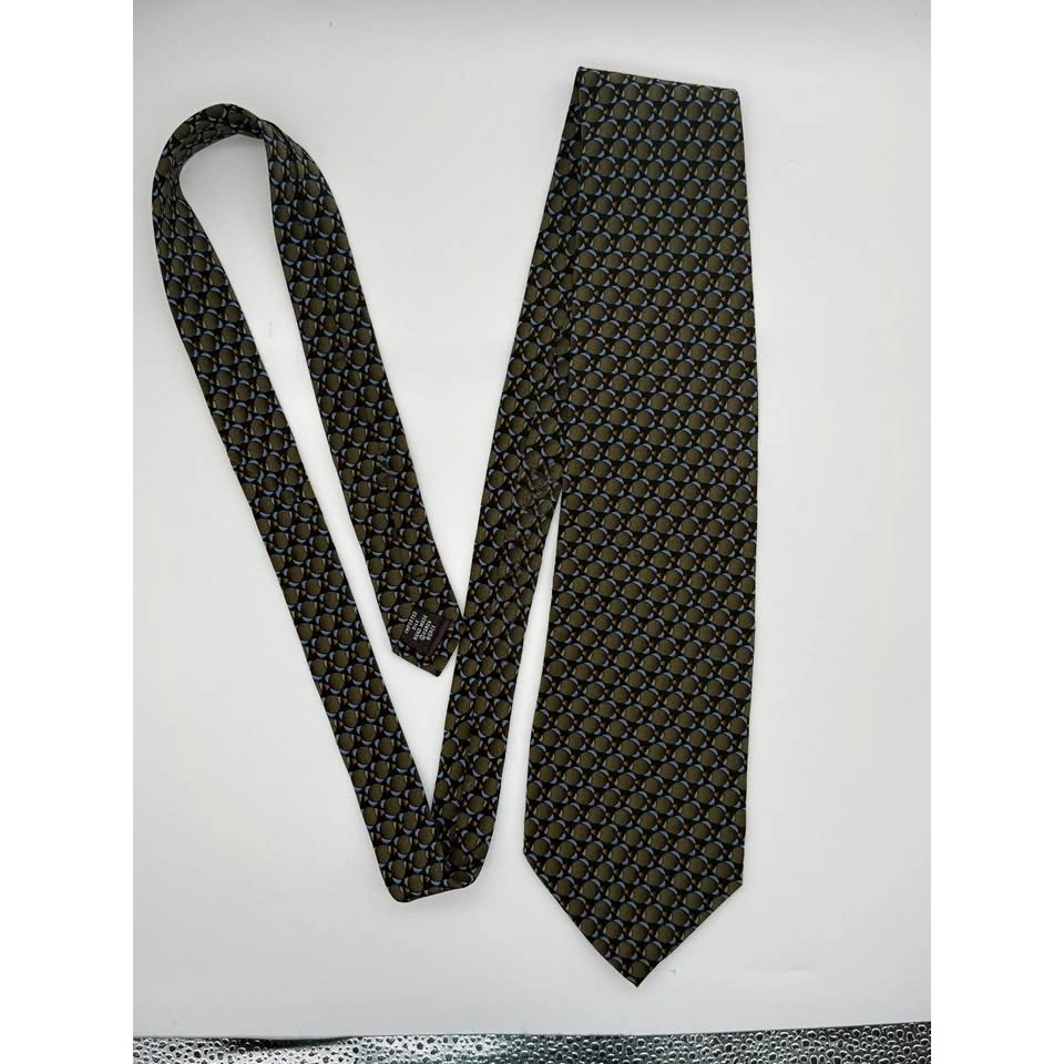 Nature Conservancy Silk Tie Karen Bierce Angelfish Vintage