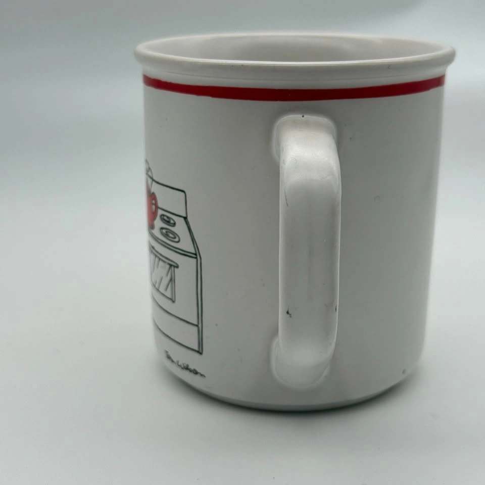 Vintage 1980 Ziggy Mug Love Talk Tom Wilson Stoneware Cup - photo 3