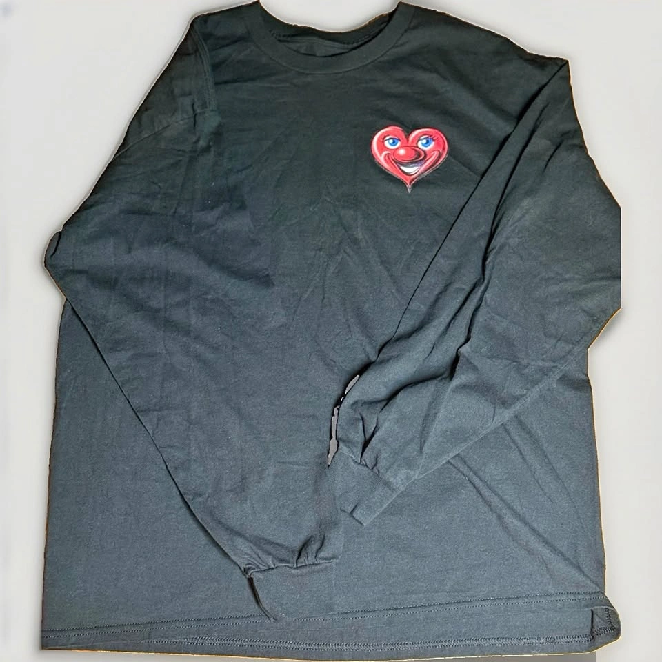 Kenny Scharf Ripple Junction XL Long Sleeve Heart Graphic Art Sh