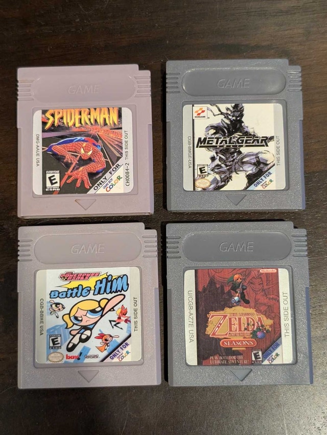 Repro Games for the GameBoy Color