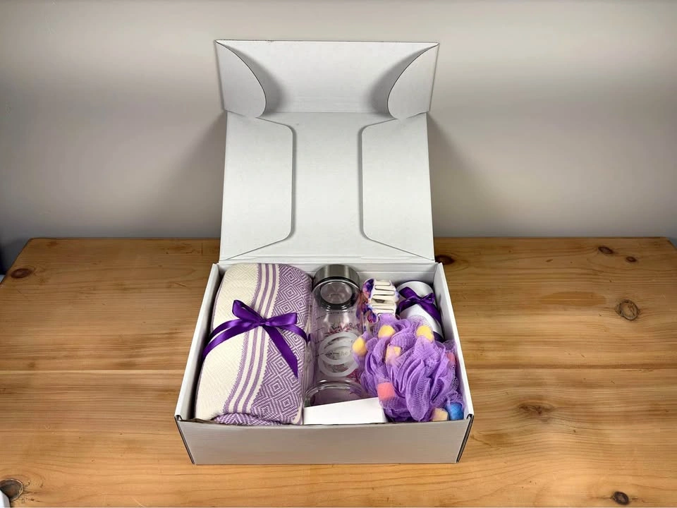 Spa & Self Care Gift Box Set - Purple