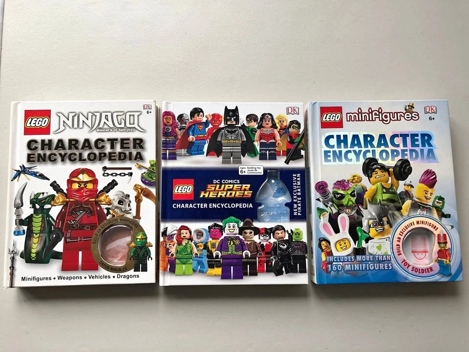Lego books hard cover