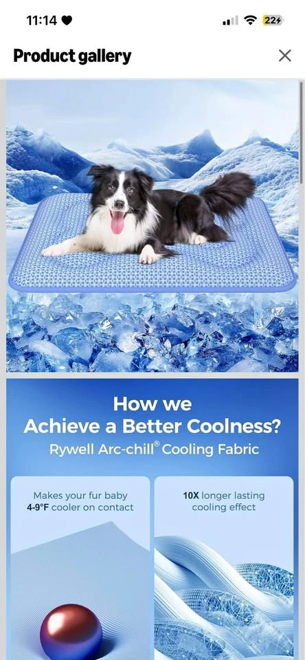 XL Dog Cooling Mat (NEW)