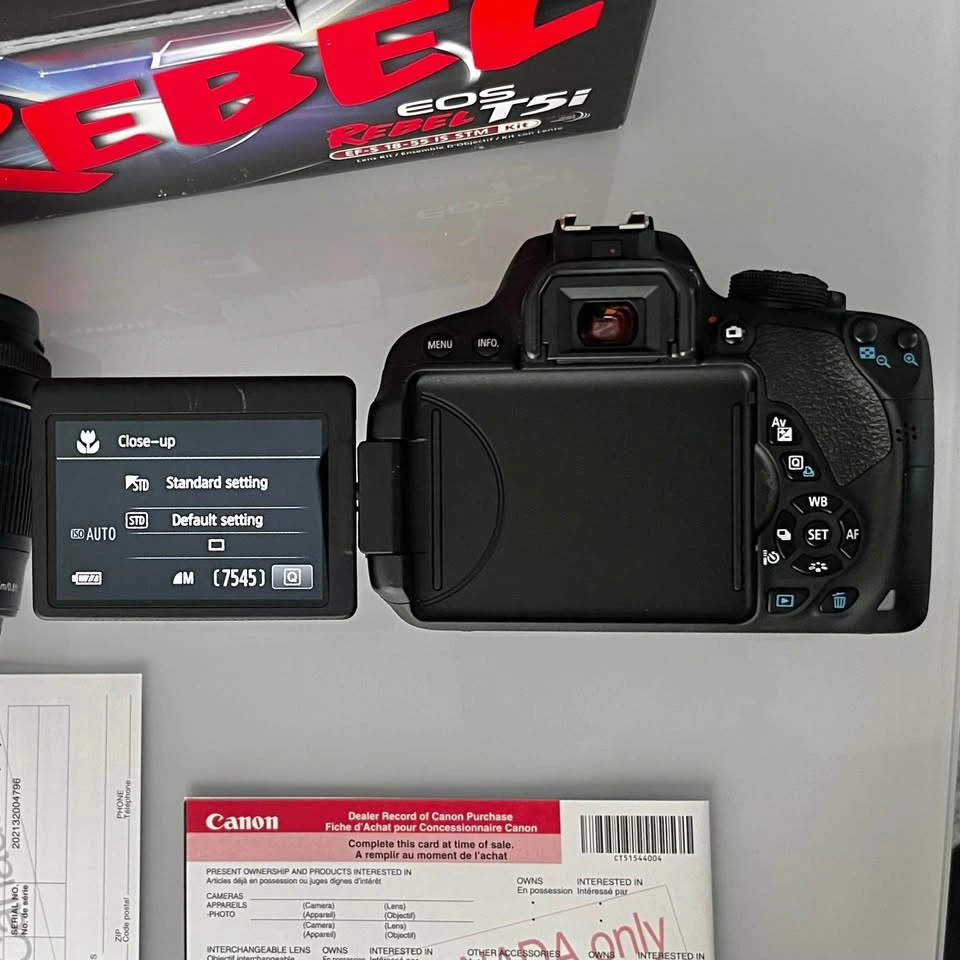 Canon EOS Rebel T5i Bundle | 18MP Touchscreen DSLR | 18-55mm - photo 4