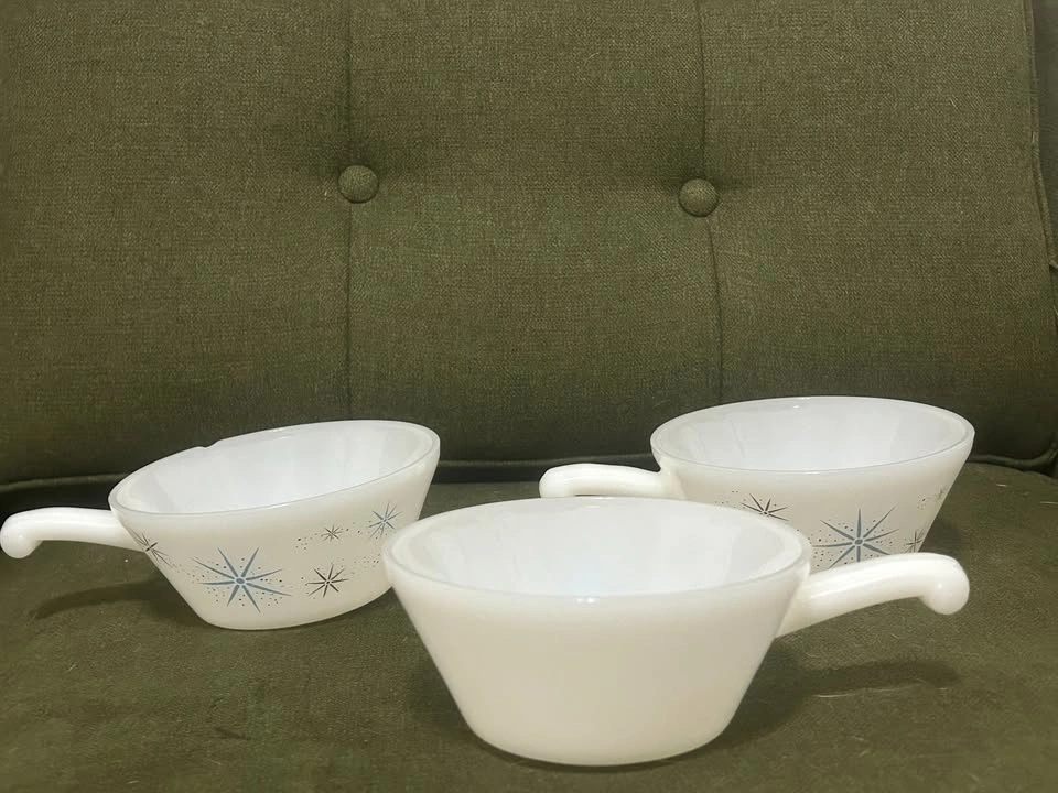 mcm atomic bowls (set of 3) - photo 2
