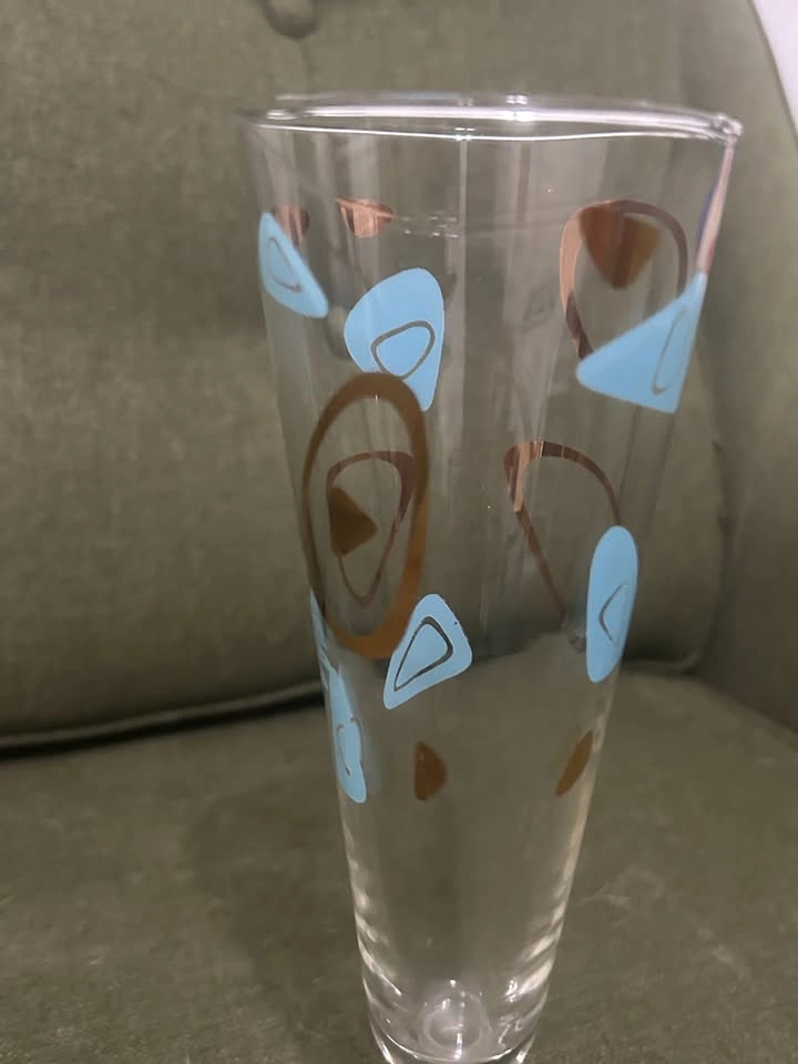 Midcentury pilsner glass - photo 3