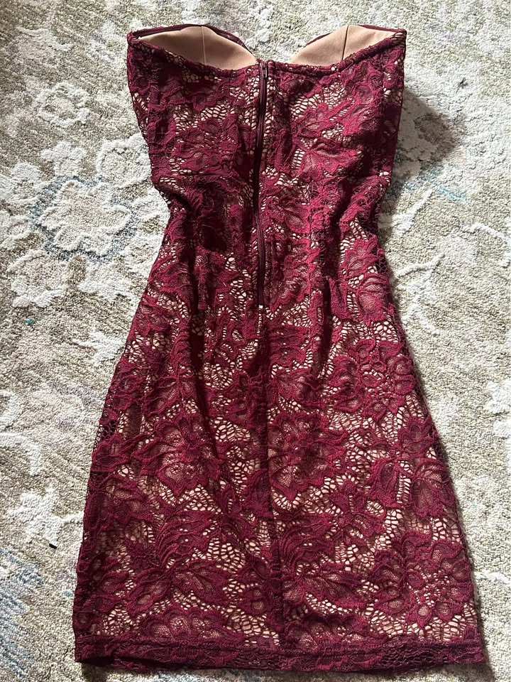 GBG Los Angeles Lace Strapless Bodycon Mini Dress - photo 2
