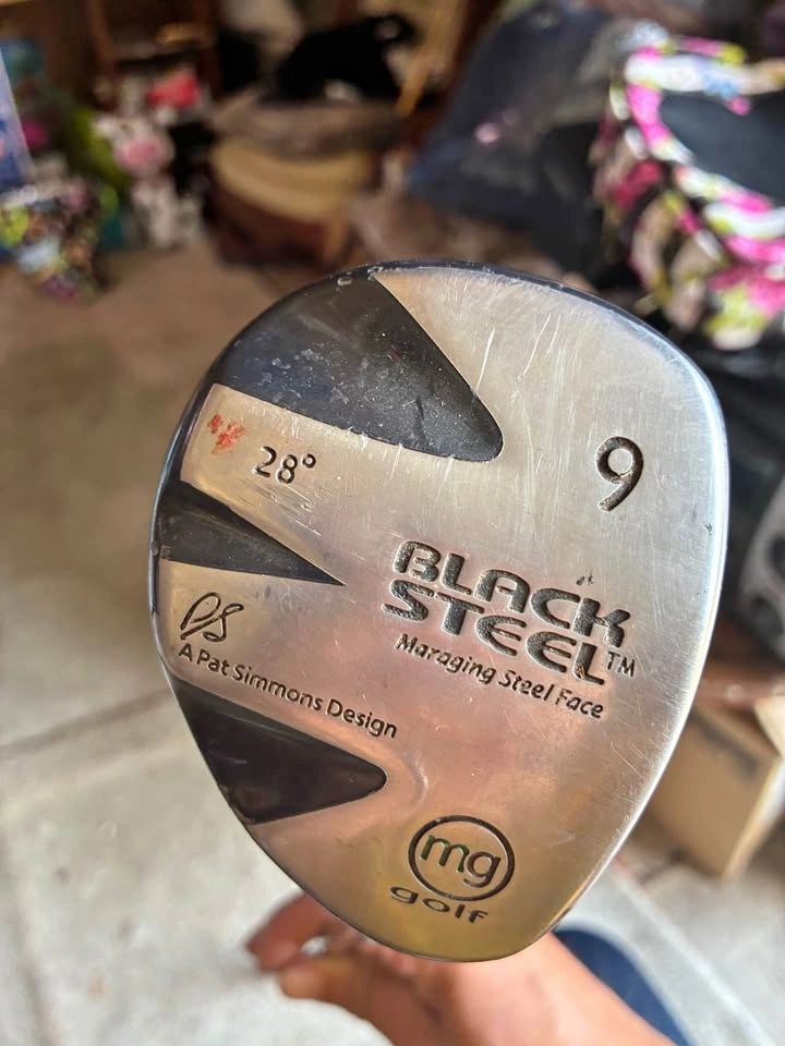 MasterGrip Black Steel Pat Simmons 9 Wood