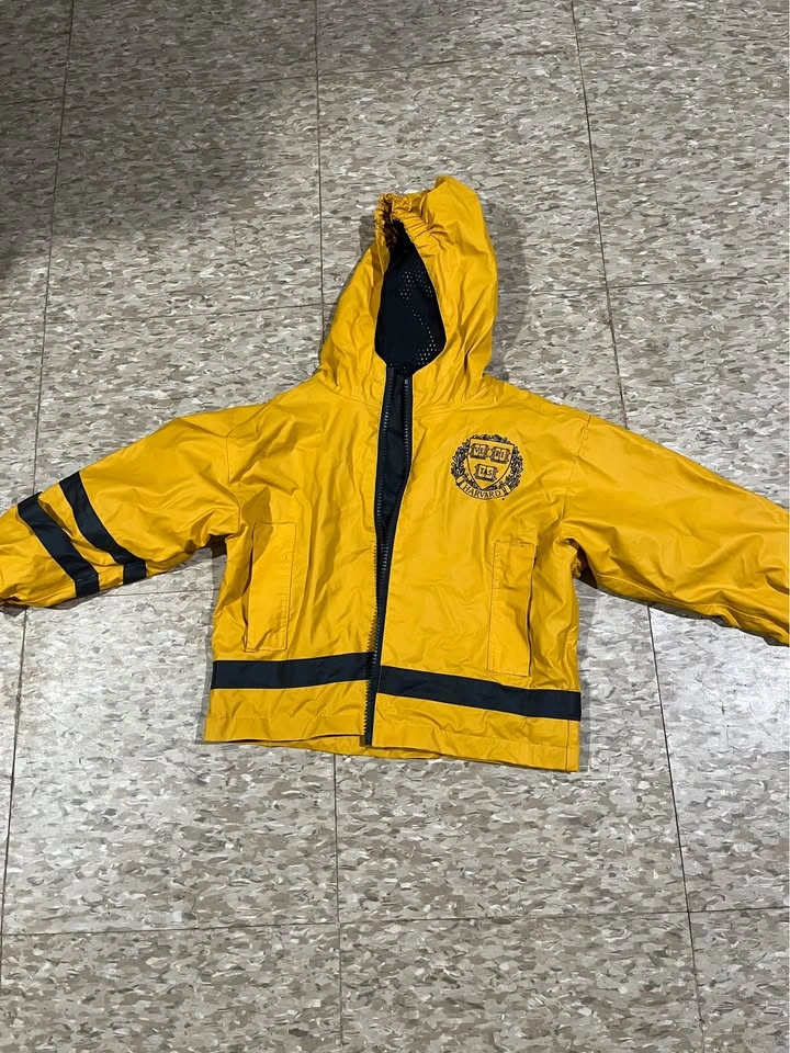 Official Harvard University Toddler Rain Jacket - Yellow (2T) - photo 2