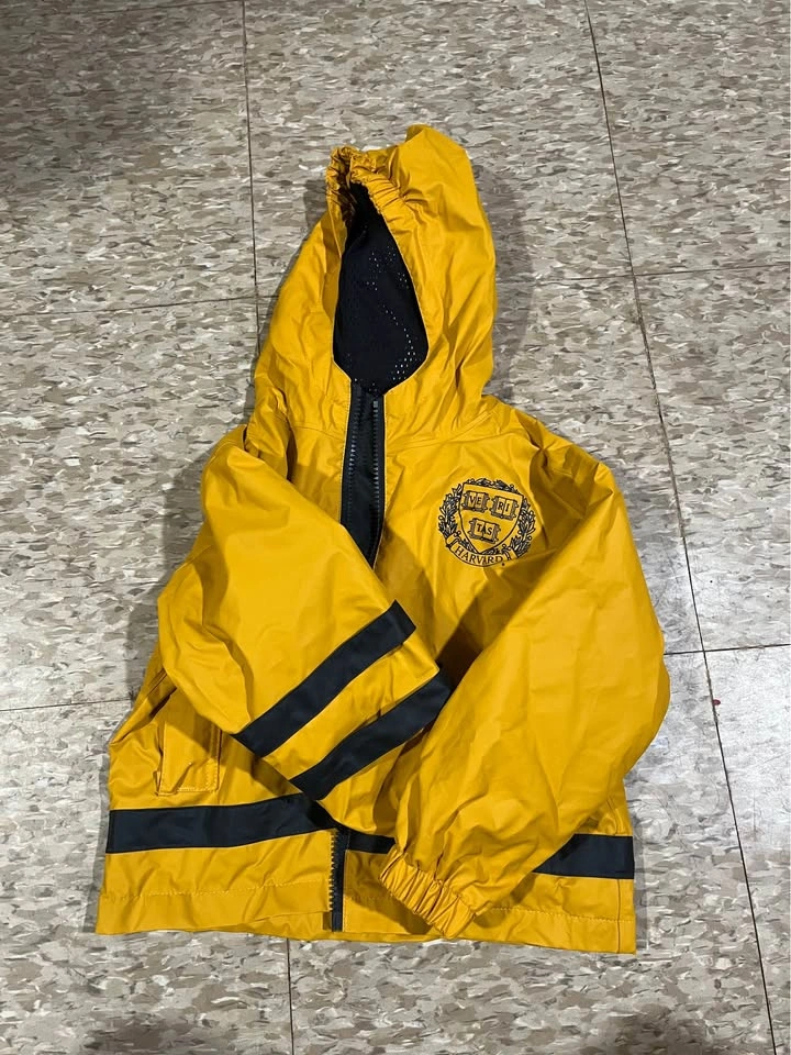 Official Harvard University Toddler Rain Jacket - Yellow (2T) - photo 3